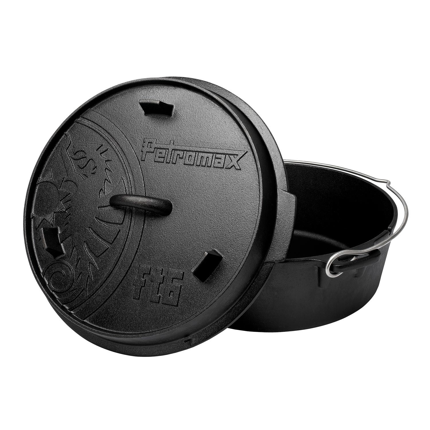 Dutch Oven Feuertopf ohne Standfüße