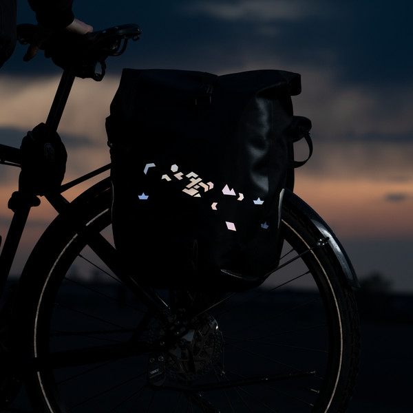 REFLECTIVE FABRIC STICKERS ISOMETRIC - Fahrradzubehör
