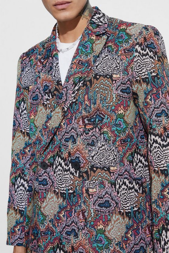 Lockerer zweireihiger Blazer