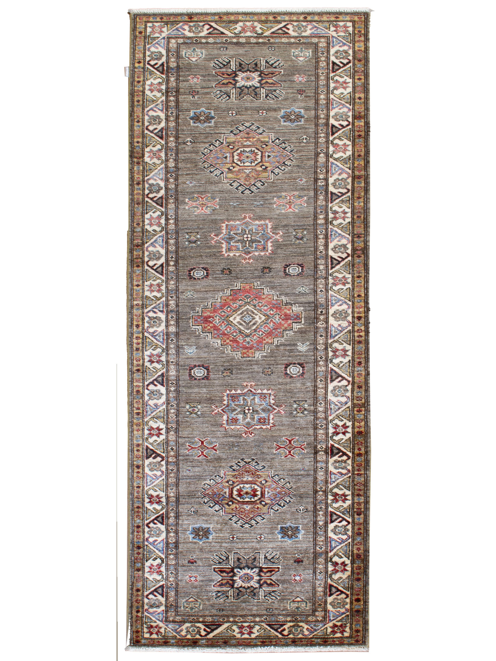 Kazak Ghazni ca. 86 x 232 cm, Unikat / Einzelstück