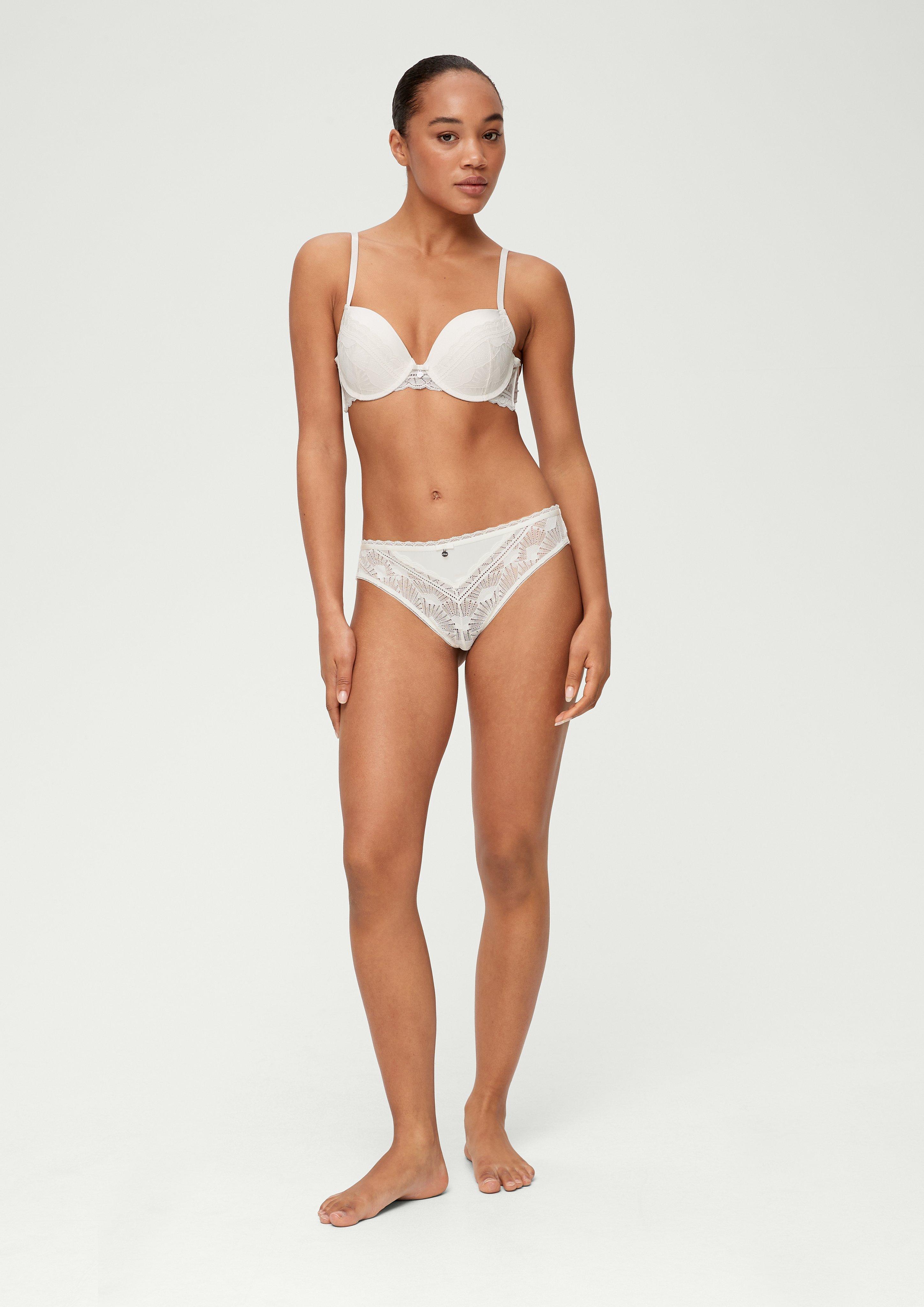 Spitzenstring mit Cut-Out  6008051-0900