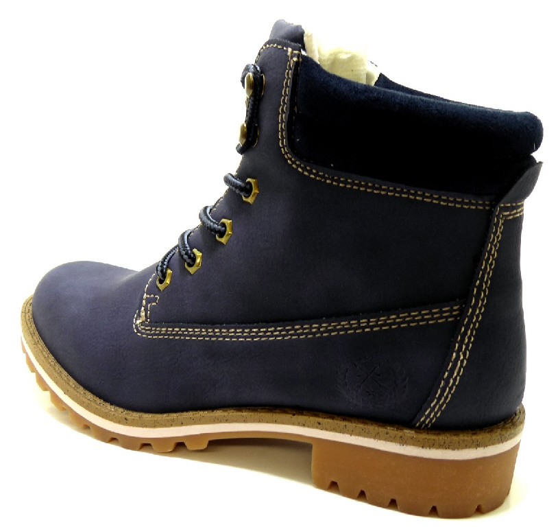 JANE KLAIN Schnür-Stiefeletten blau