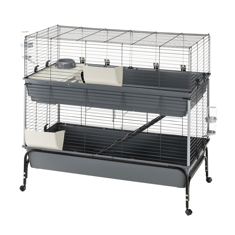 Ferplast Kaninchenkäfig Vital 120 2-stöckig