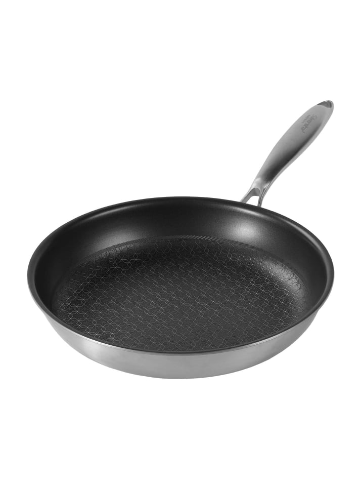 Stoneline Edelstahlpfanne Bratpfanne | ohne Deckel in Edelstahl | 28cm günstig kaufen Ø 28 cm