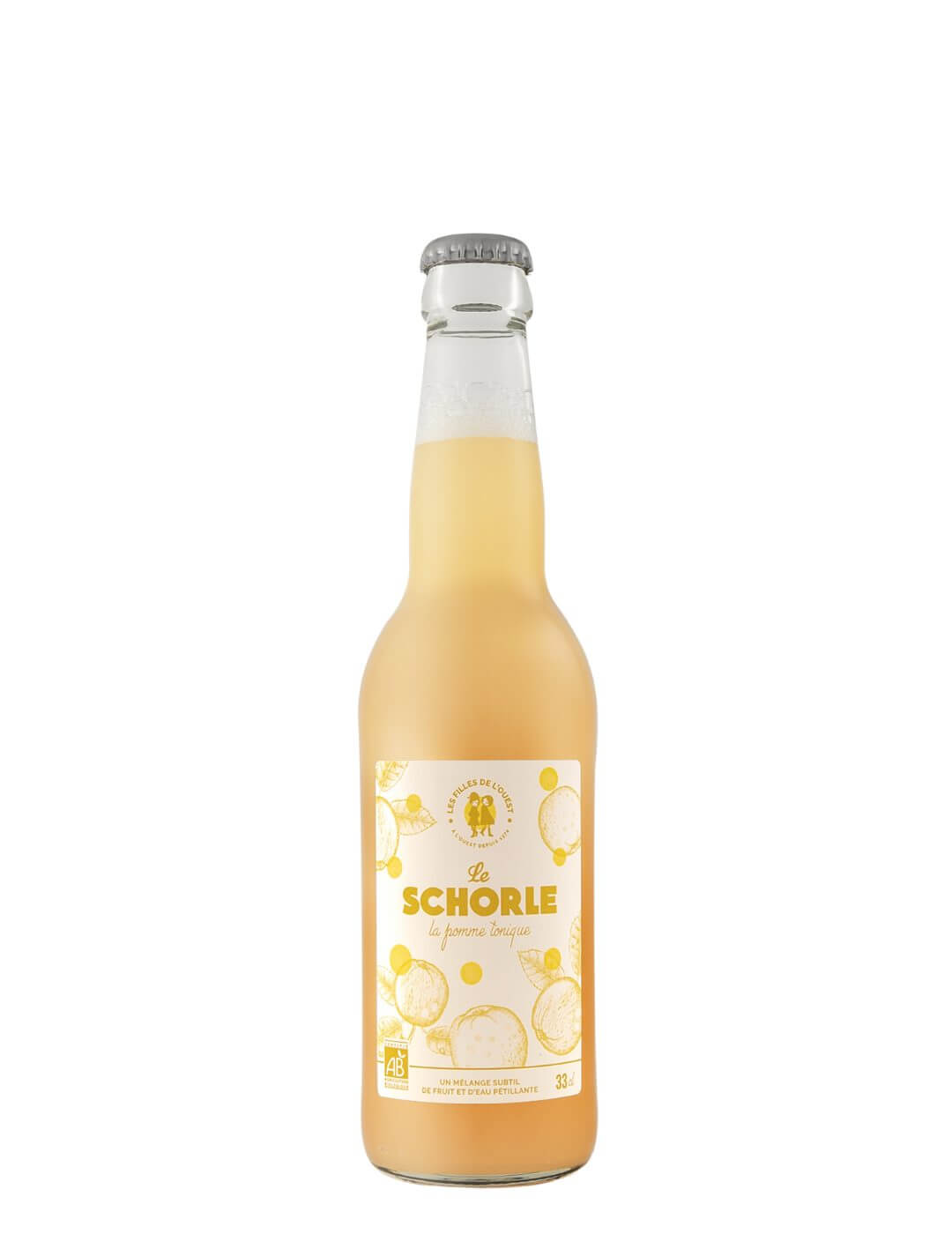 Les Filles de l'Ouest : Le Schorle Pomme Tonique - Gueule de joie 0° |  33 cl