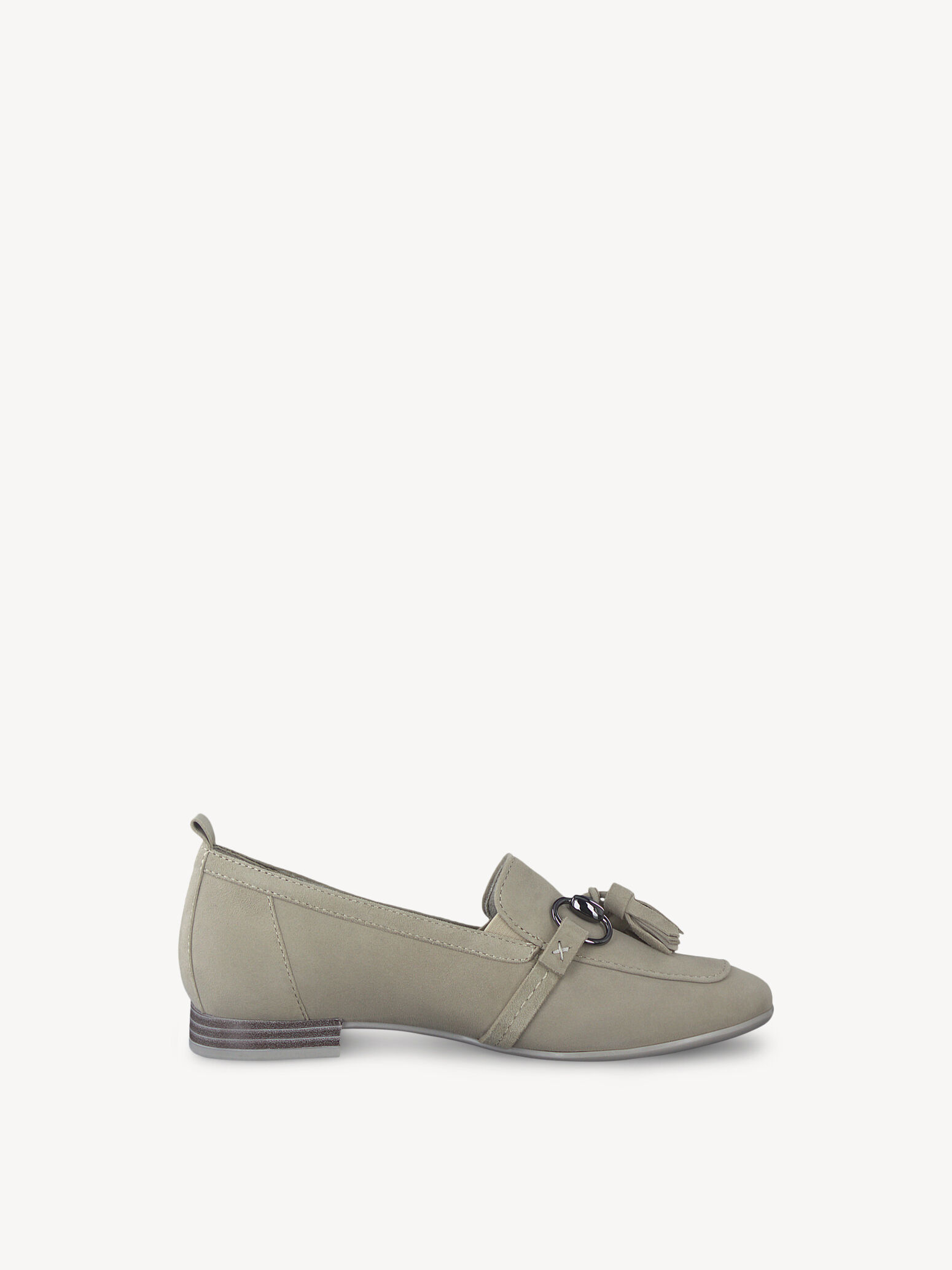 Slipper en cuir - beige