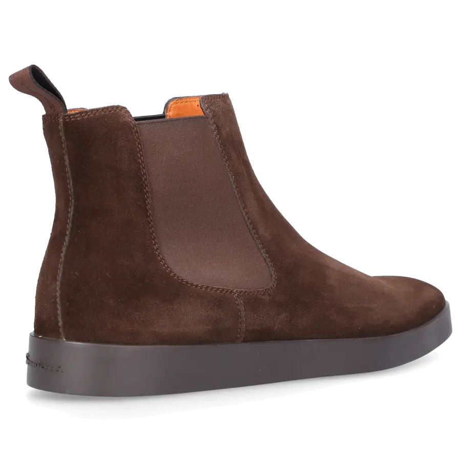 Santoni - Loafer 17833 Veloursleder - braun