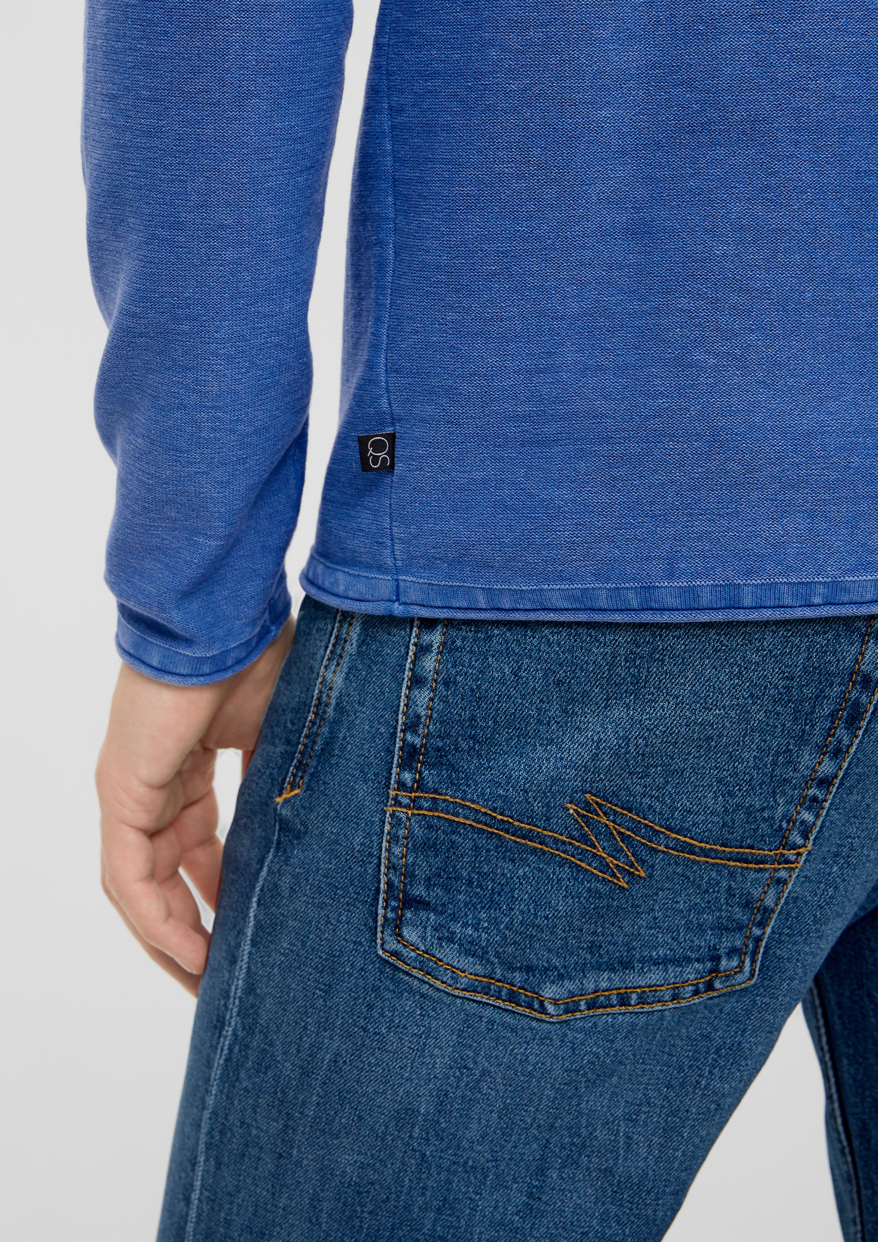 Pullover mit Garment Dye  2135456-5374