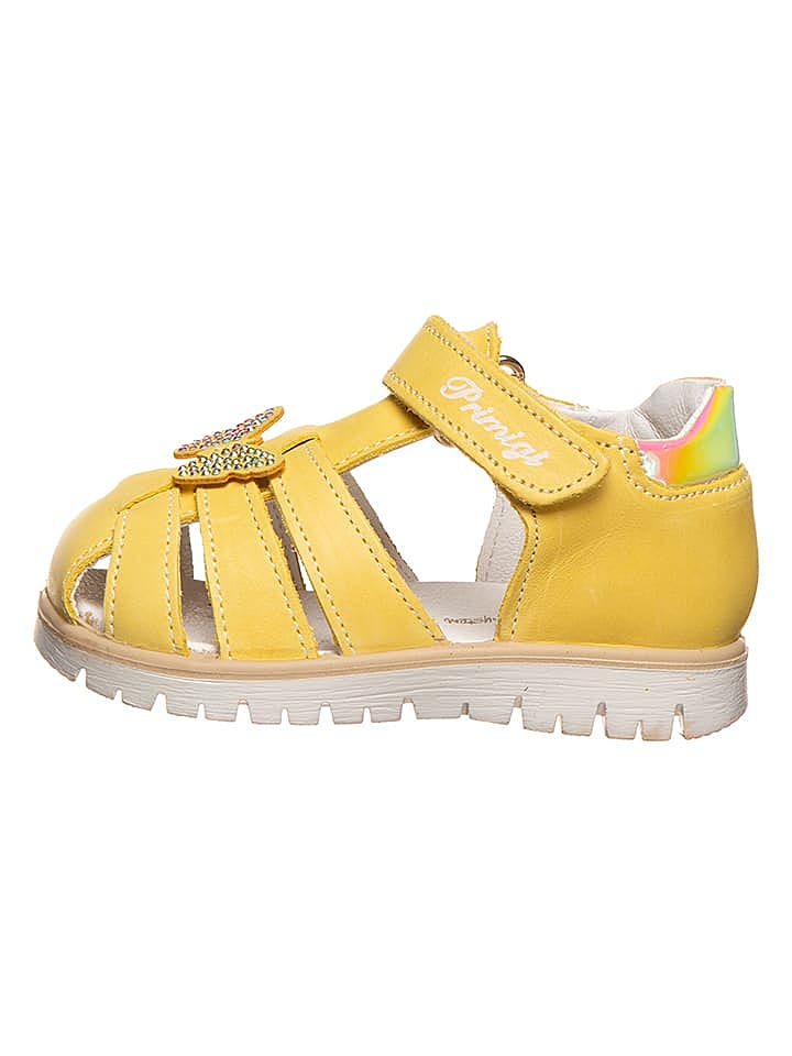 Primigi Leder-Halbsandalen in Gelb günstig kaufen 23