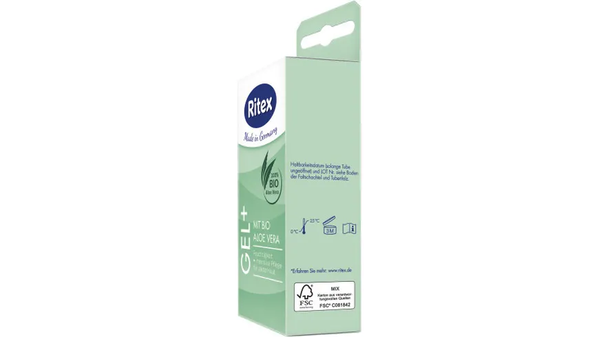 Ritex Gleitgel GEL+ BIO Aloe Vera 50 ml