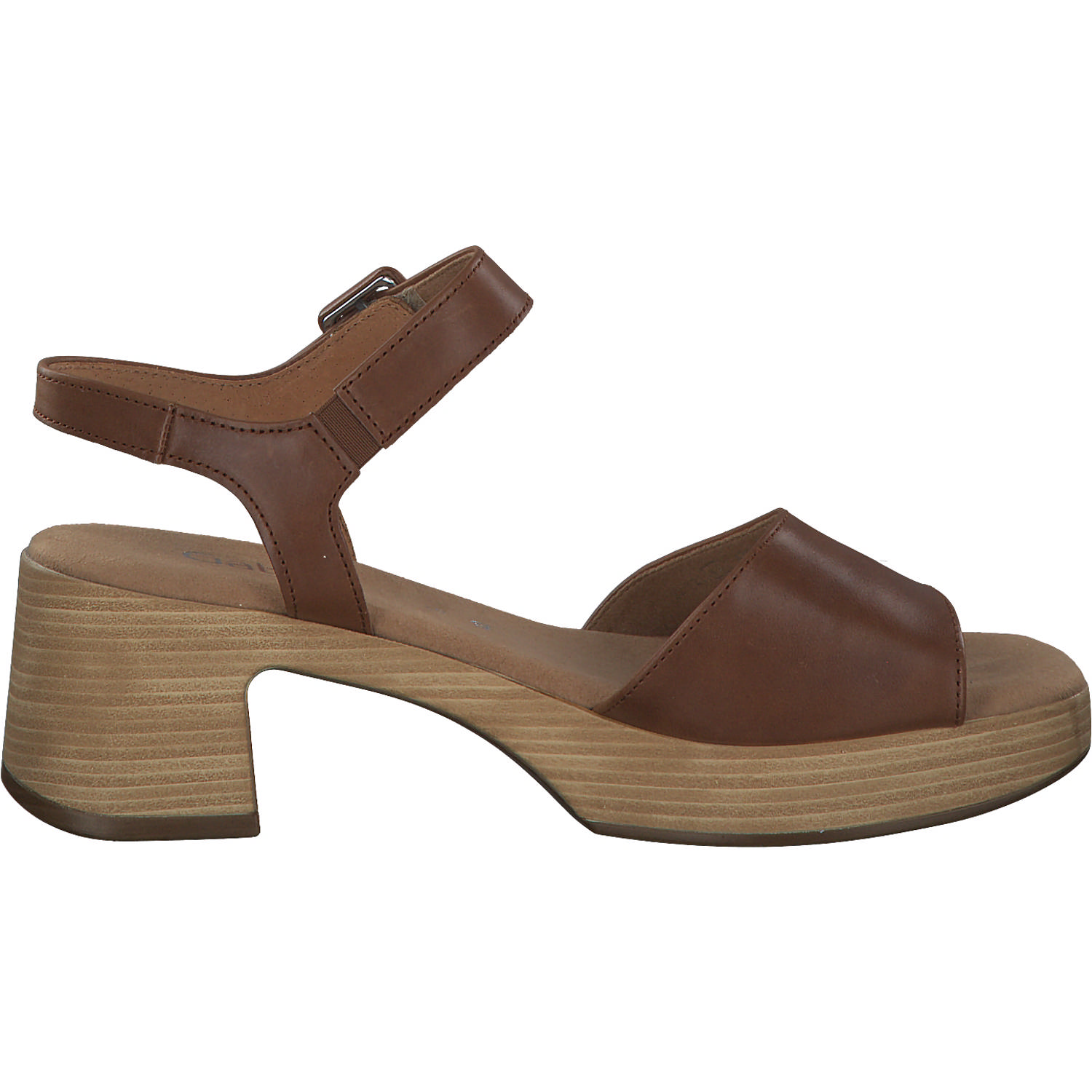 Gabor Comfort 22.721, Plateau-Sandaletten, Damen, CAMEL