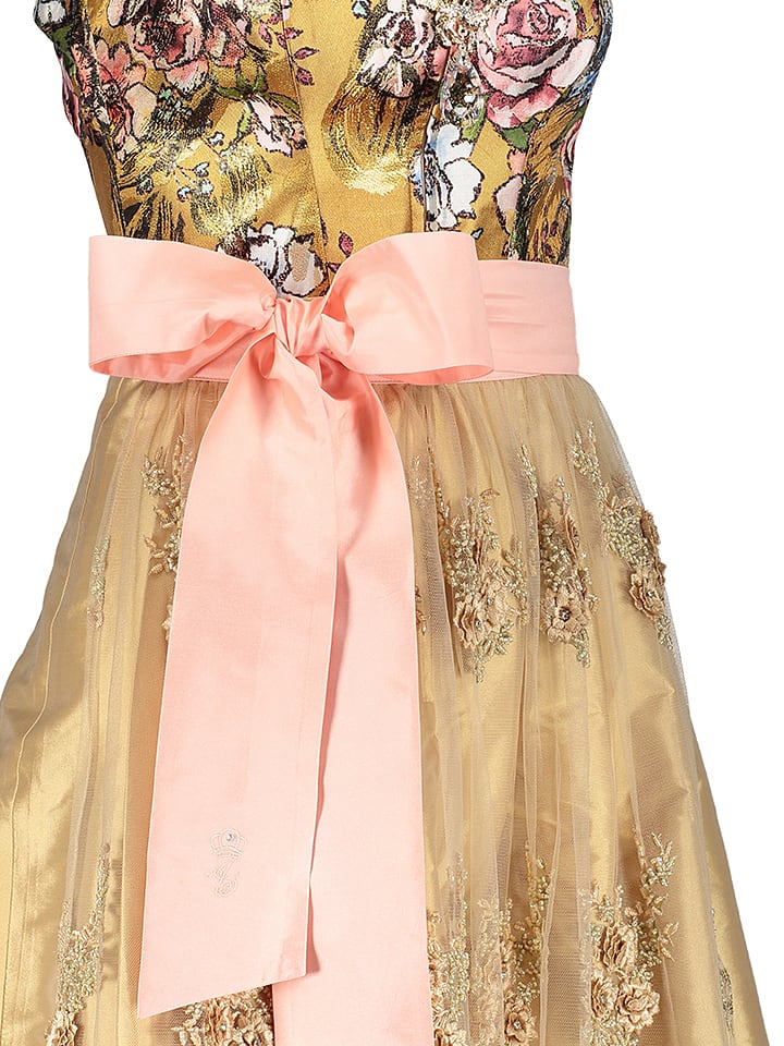 Halali by Astrid Söll Dirndl in Gelb/ Rosa günstig kaufen