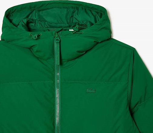 Lacoste Herren Daunenjacke mit Kapuze