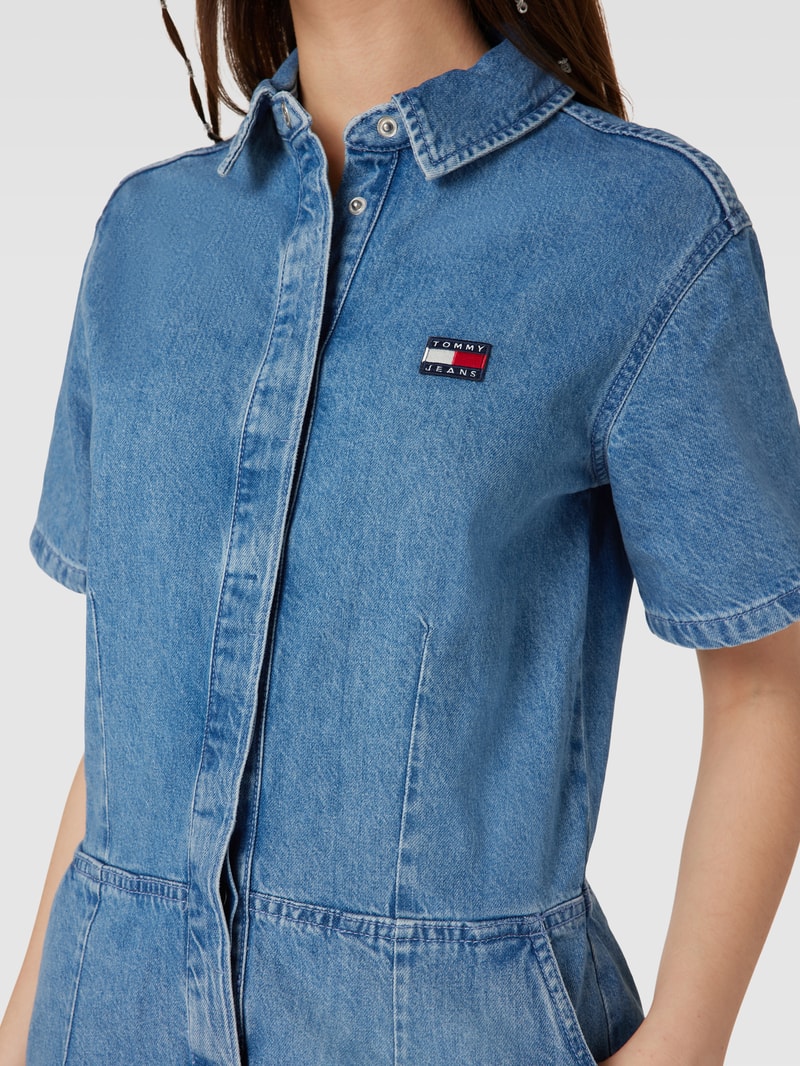 Playsuit in Denim-Optik Modell 'BADGE DENIM PLAYSUIT' in jeans