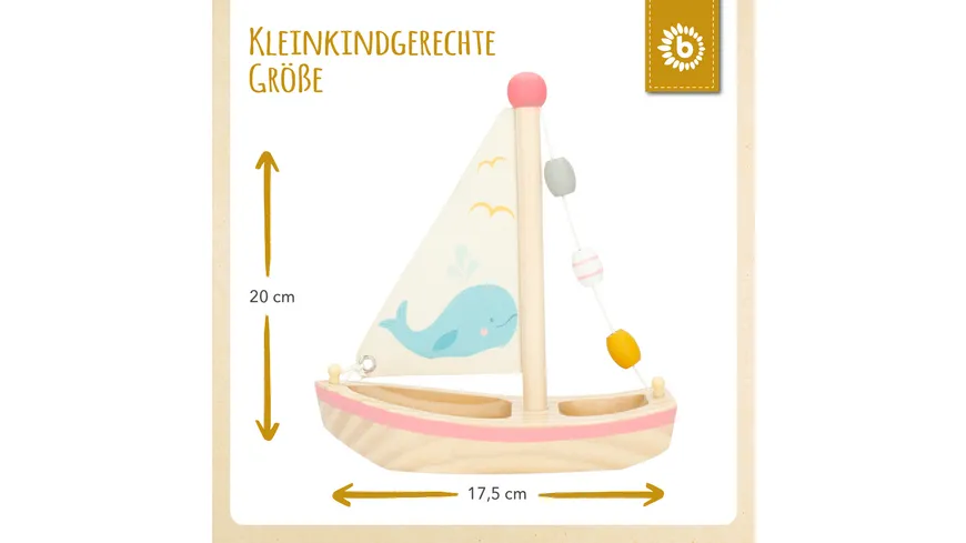 Bieco -  Großes Holzsegelschiff