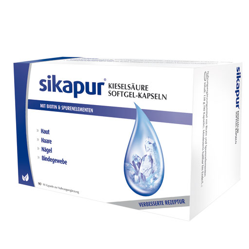 SIKAPUR Kieselsäure Softgel Kapseln  90 St  Kapseln