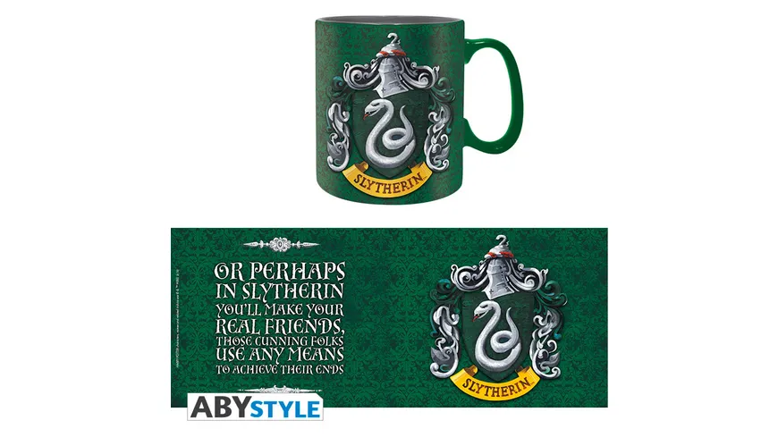 HARRY POTTER - Tasse - 460 ml - Slytherin