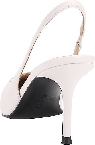 ekonika Sling-Pumps mit eleganter Kontrast-Spitze