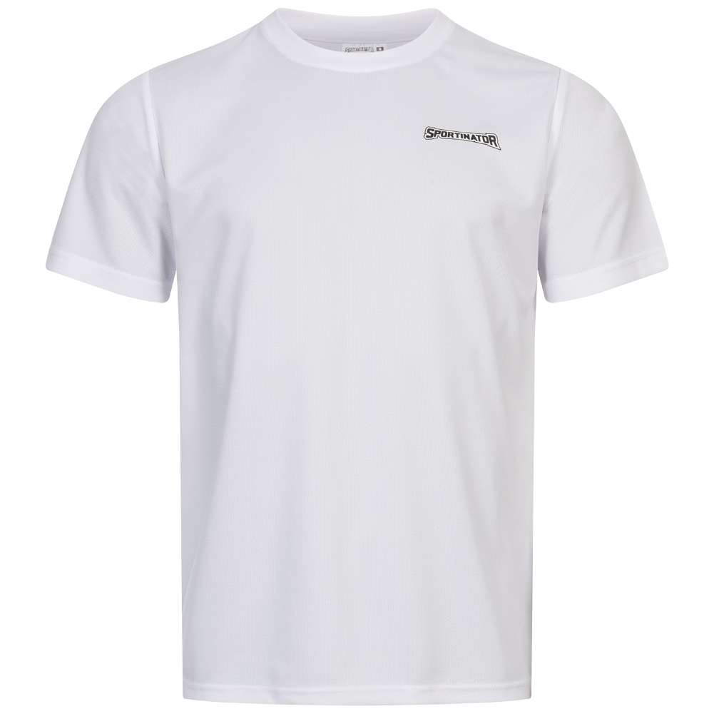 SPORTINATOR Essentials Herren Training Shirt weiß
