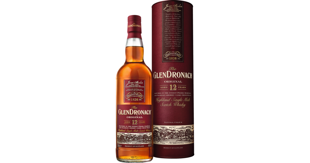Glendronach 12 Years Single Malt Scotch Whisky