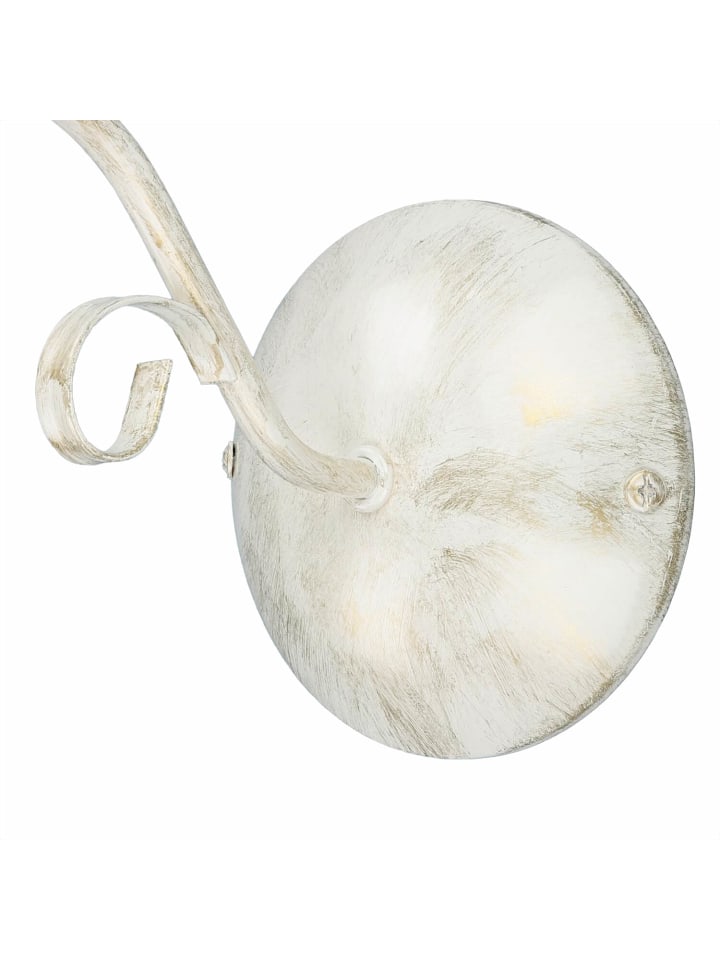 Licht-Erlebnisse Wandlampe in Shabby Weiß Weiß günstig kaufen onesize