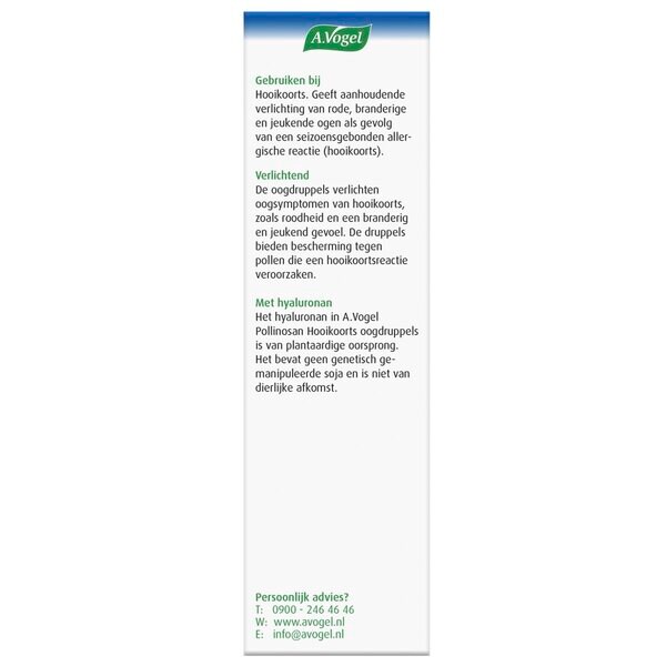 A.Vogel Pollinosan Gotas Oftálmicas para la Fiebre del Heno - 10 ml