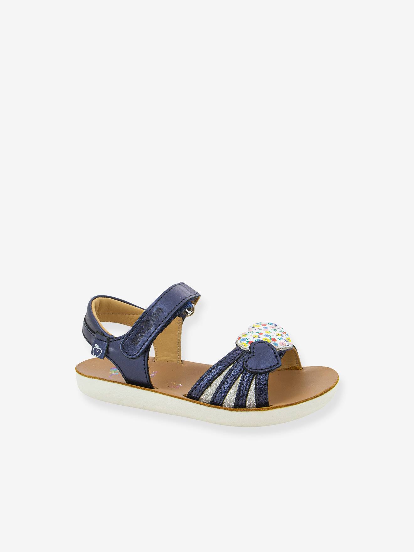Sandales enfant Goa Heart SHOO POM® encre
