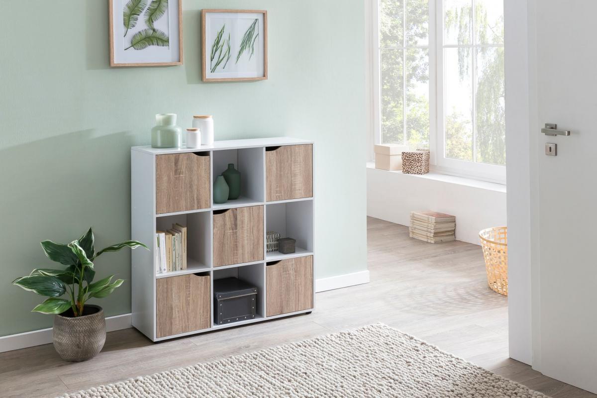 Wohnling Sideboard SAMO 89 x 91 x 29 cm