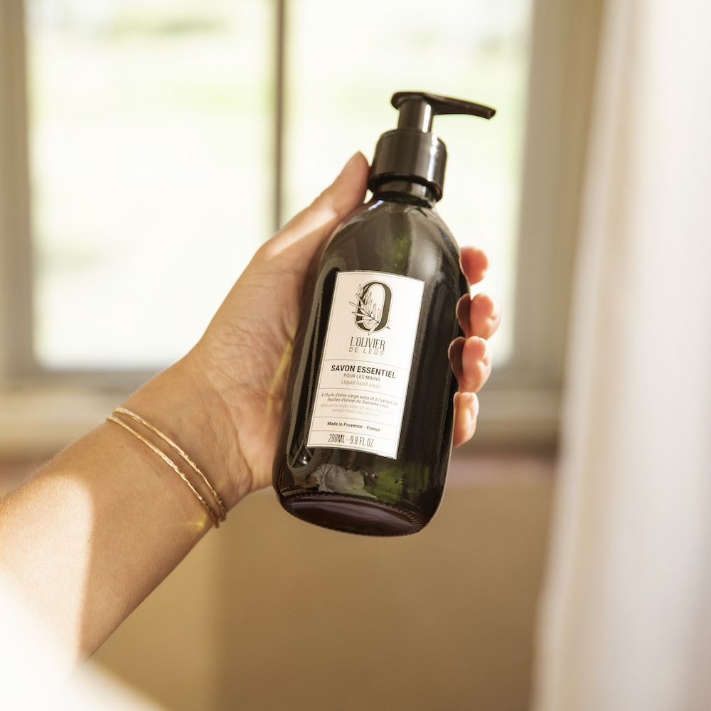l'olivier de leos Savon Essentiel Savon liquide pour les mains