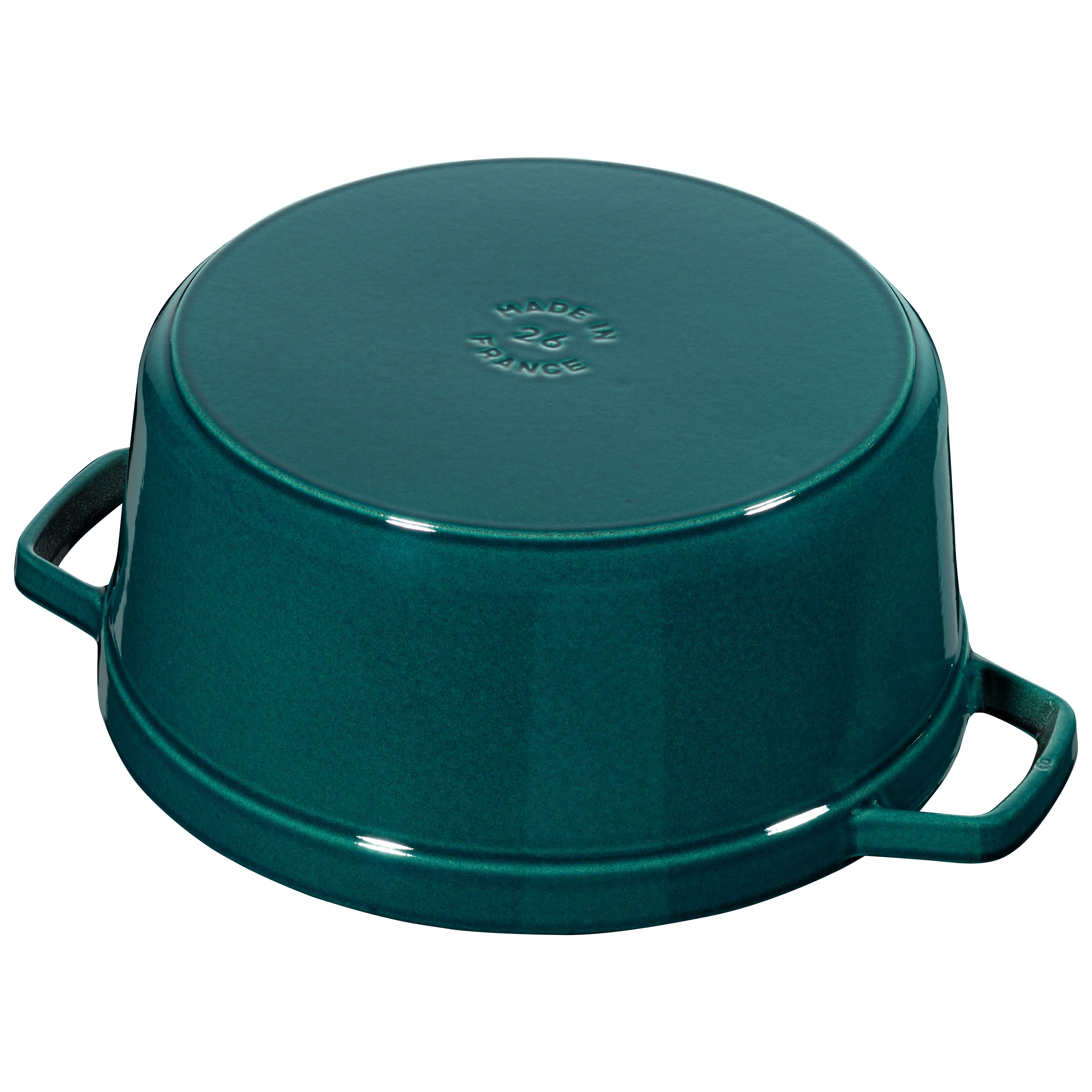 Cocotte 28 cm, rund, La-Mer, Gusseisen