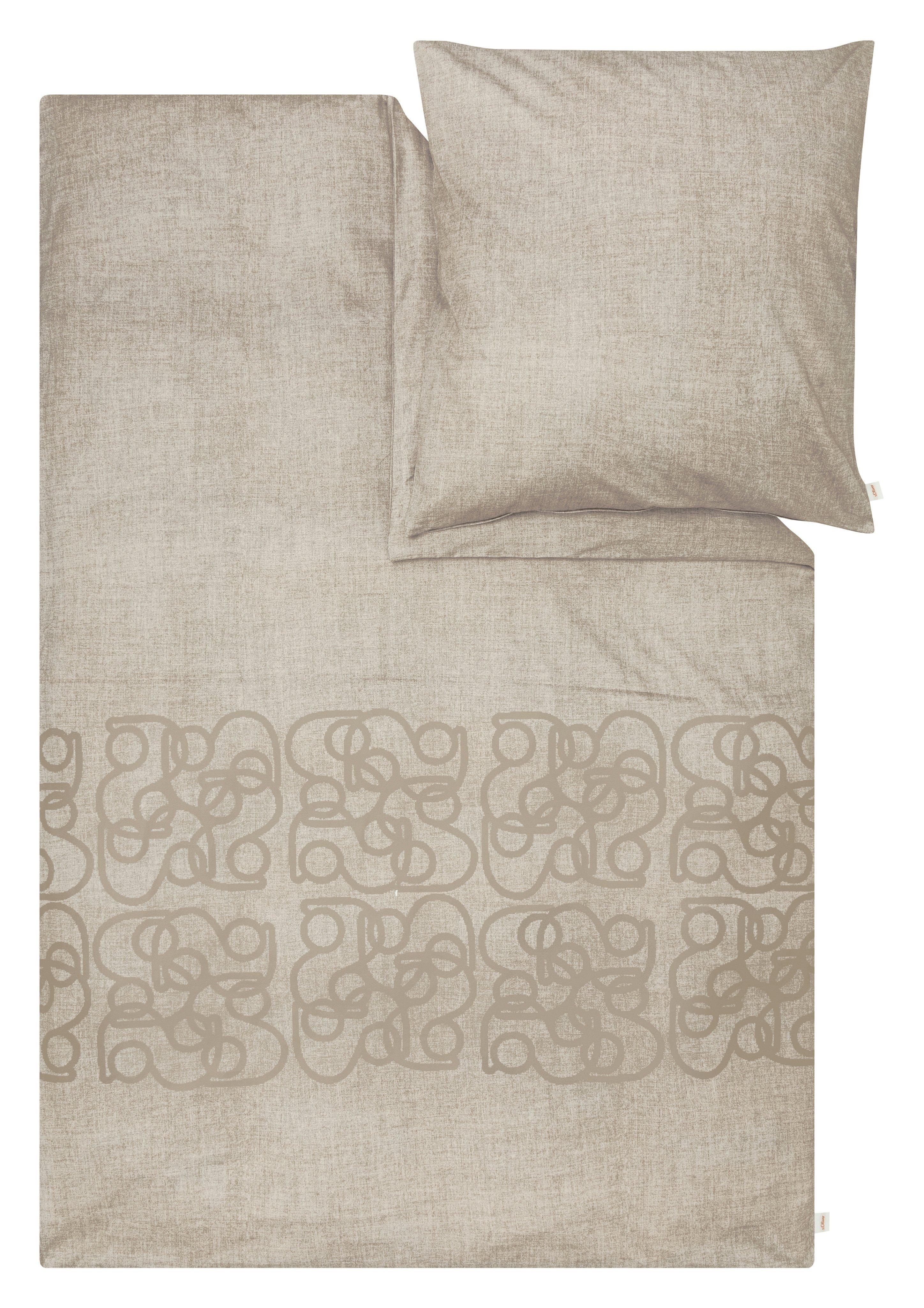 Bettwäsche mit Logo-Print  6008742-300