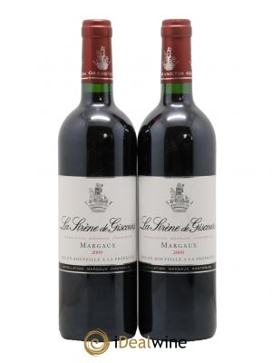 La Sirène de Giscours  2009 - Lot de 2 Bouteilles