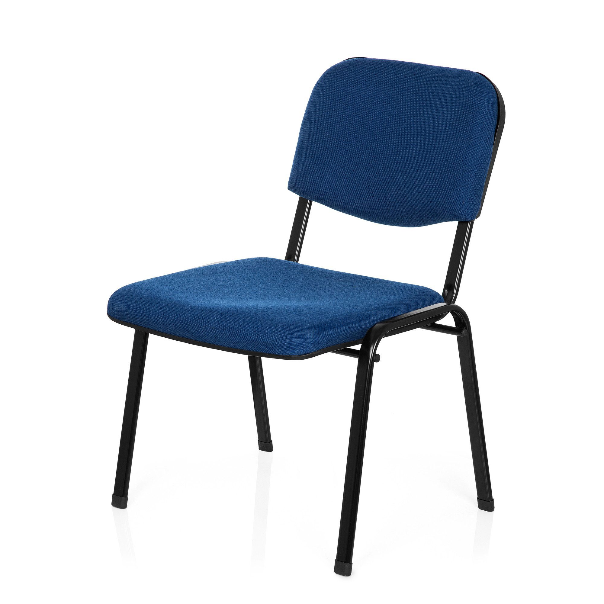hjh OFFICE 4-Fußstuhl Vierfußstuhl XT 600 XL Stoff, Besucherstuhl Stuhl