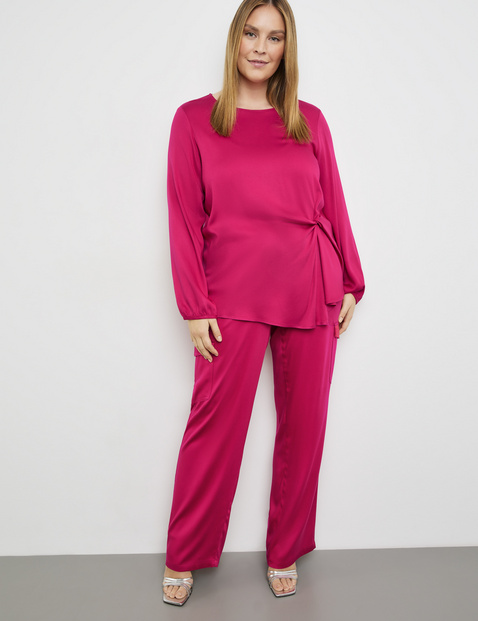 Elegante Bluse mit Raff-Detail