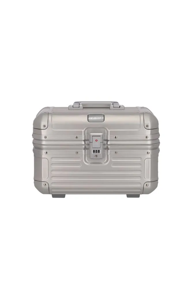 Travelite NEXT Beautycase - silber