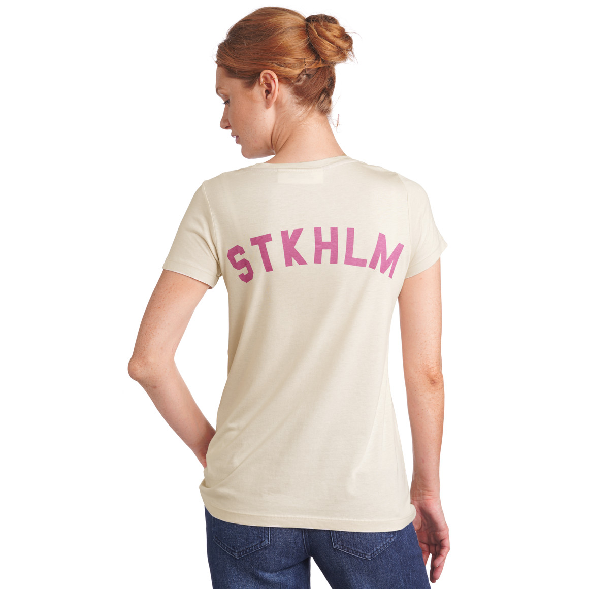 Damen T-Shirt mit Rückenprint
