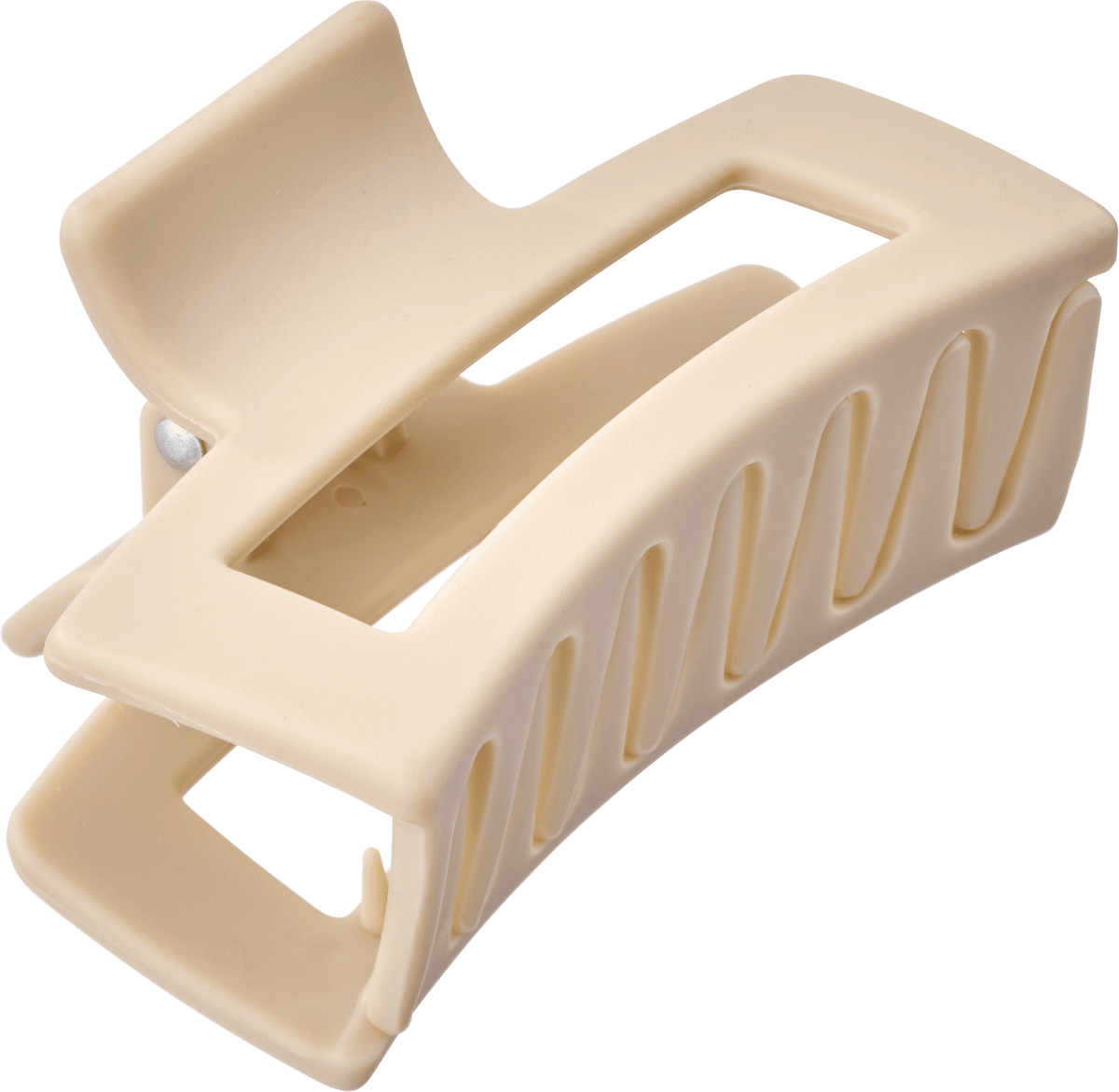 Haarklammer mit Recyclingmaterial beige, 1 St