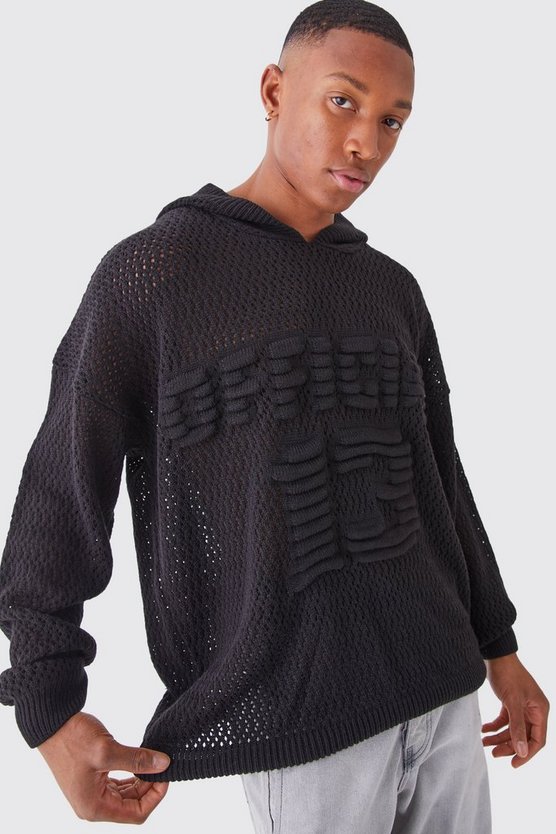 Oversize Hoodie mit Logo