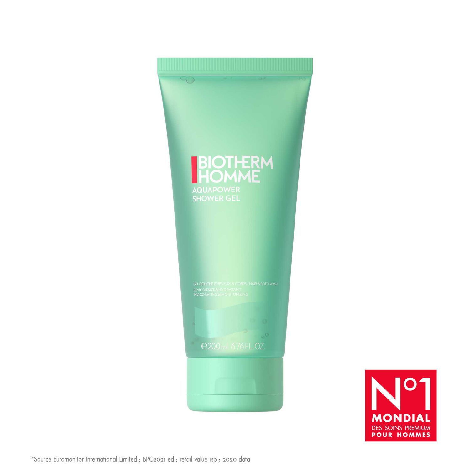 Biotherm Aquapower Gel Douche Rafraîchissant pour Homme 200 ml