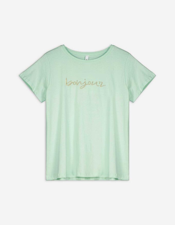 T-Shirt - Stickereien