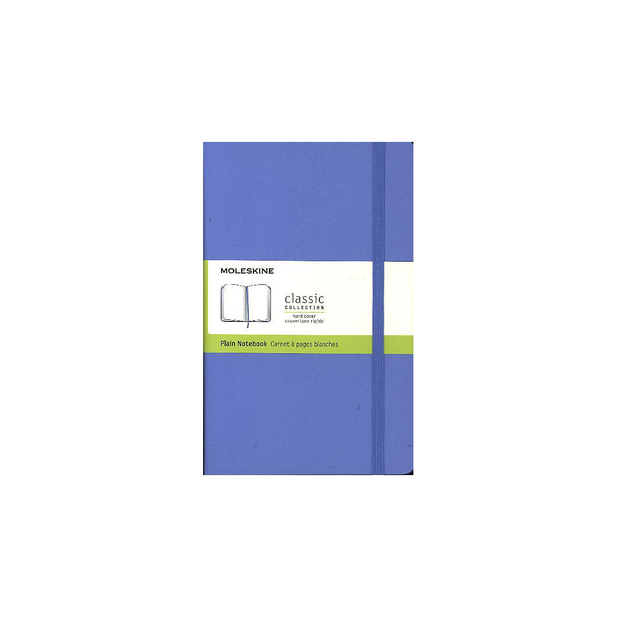 Moleskine Classic, Notizbuch Large/A5 Blanko, Hortensien Blau