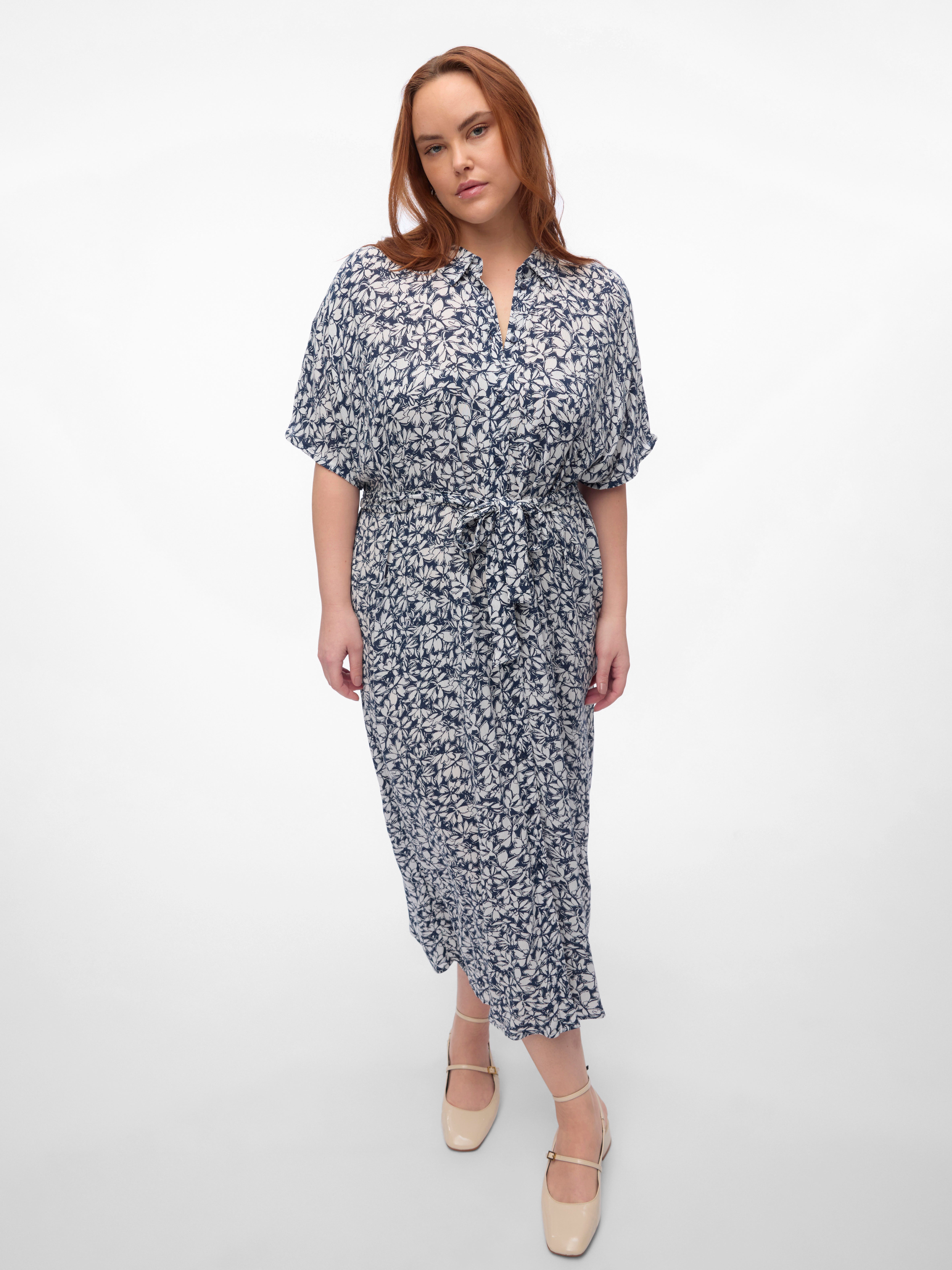 VMMENNY Langes Kleid