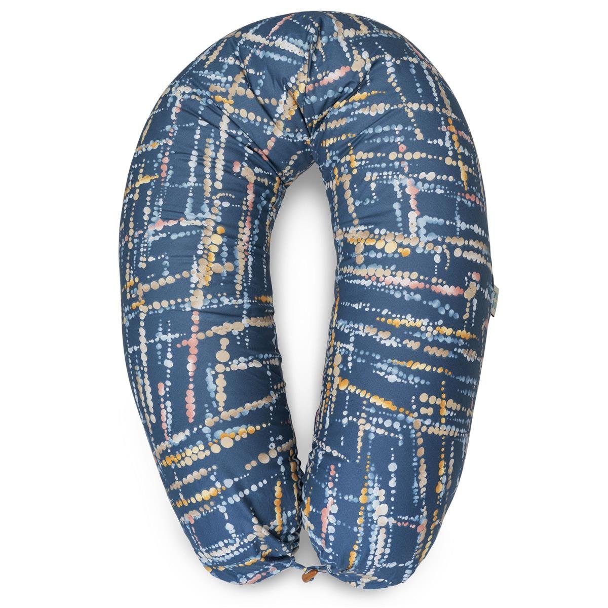 SEI Design Stillkissen Seitenschläferkissen Babynestchen Kuschelnest XXL, Schwangerschaftskissen mit Bezug, Bezug 100% Baumwolle