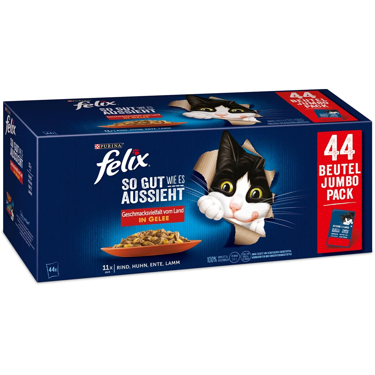 FELIX in Gelee Geschmacksvielfalt vom Land & Gemischte Vielfalt 88x85g