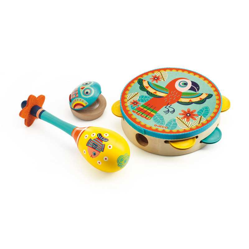 Set 3 instruments de musique Animambo Djeco