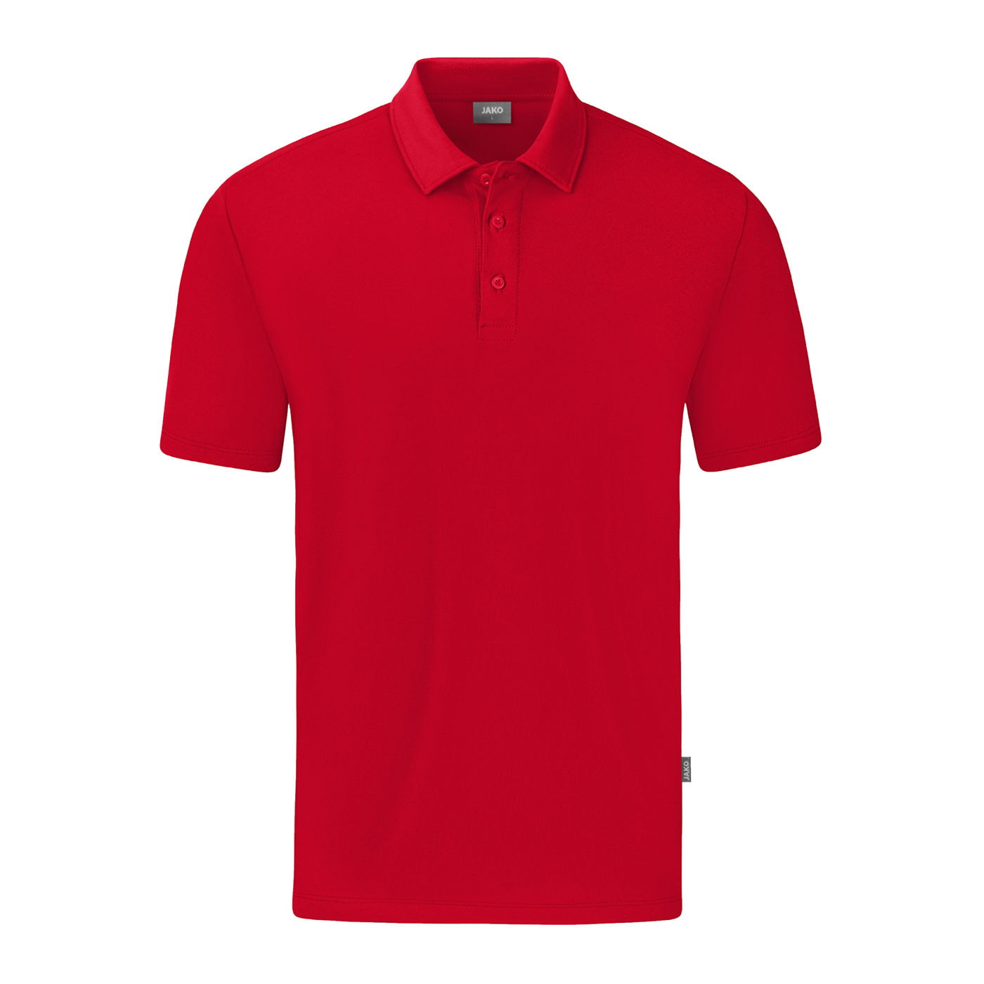 JAKO Organic Stretch Polo Shirt Rot F100