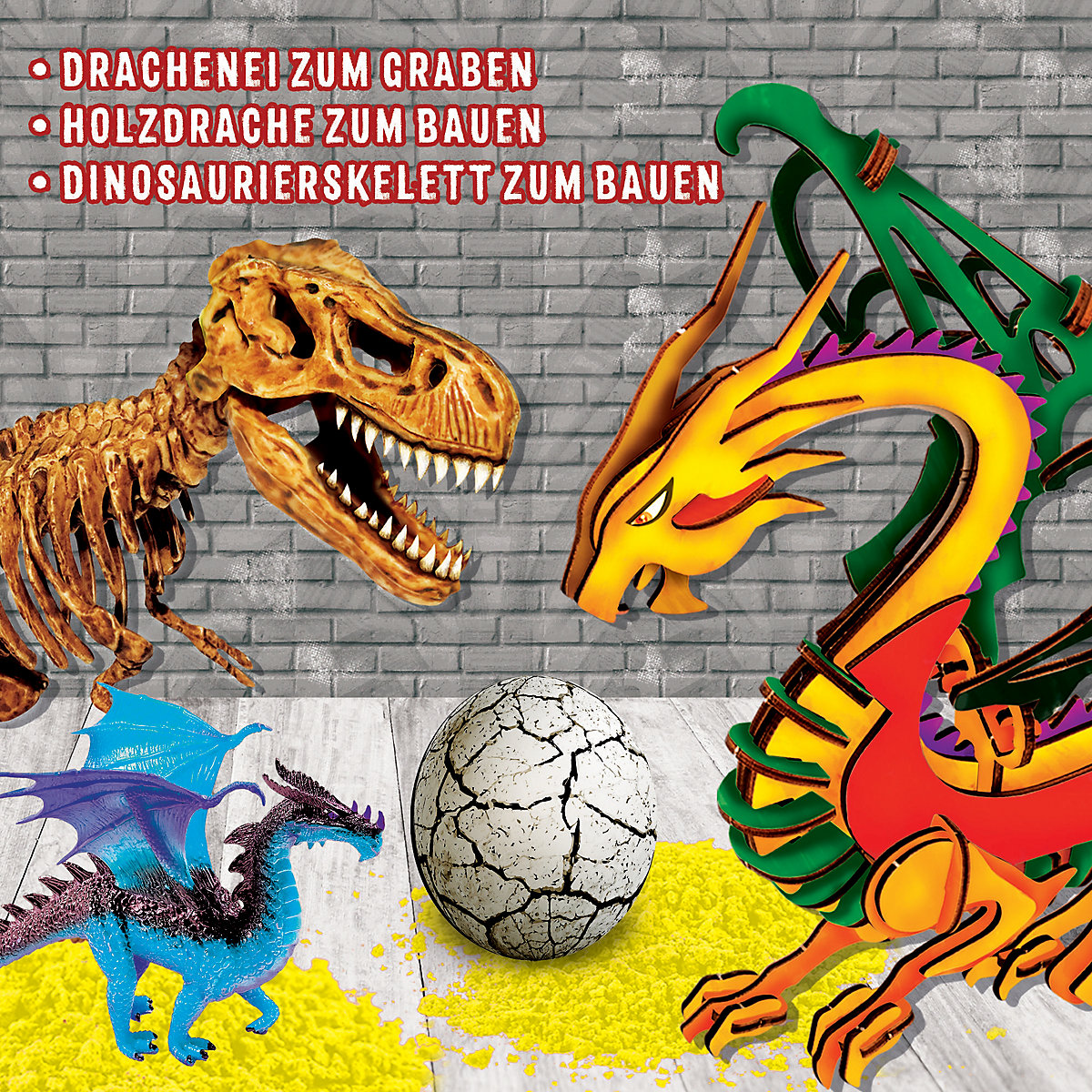 Woozle Goozle Drachen und Dinosaurier