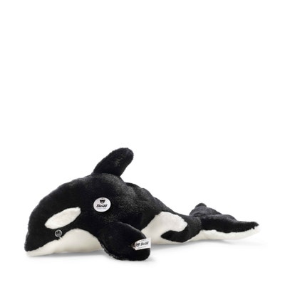 Ozzie Orca mit Quietsche, 37 cm, schwarz