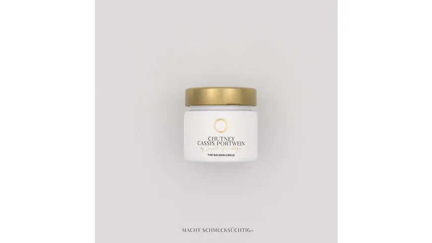 THE GOLDEN CIRCLE Chutney Cassis Portwein by Sascha Stemberg 130 g