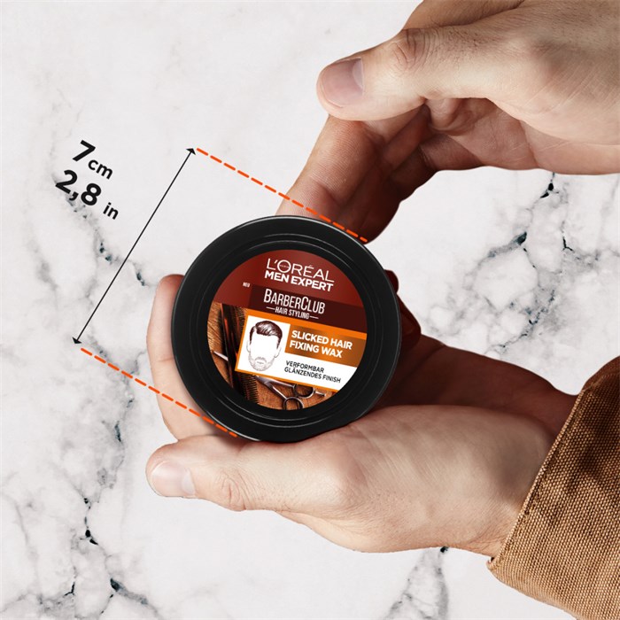 Slicked Hair Fixing Wax